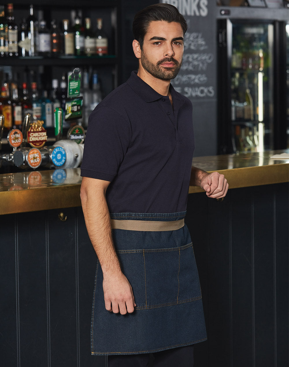 Benchmark AP10 East Village Half Denim Apron