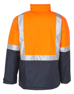 AIW SW28A HI-VIS TWO TONE RAIN PROOF JACKET WITH QUILT LINING