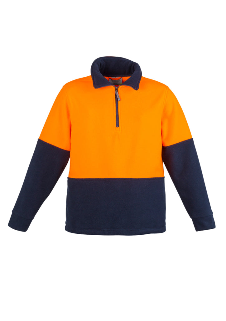 Syzmik Hi Vis Half Zip Polar Fleece Jumper ZT460