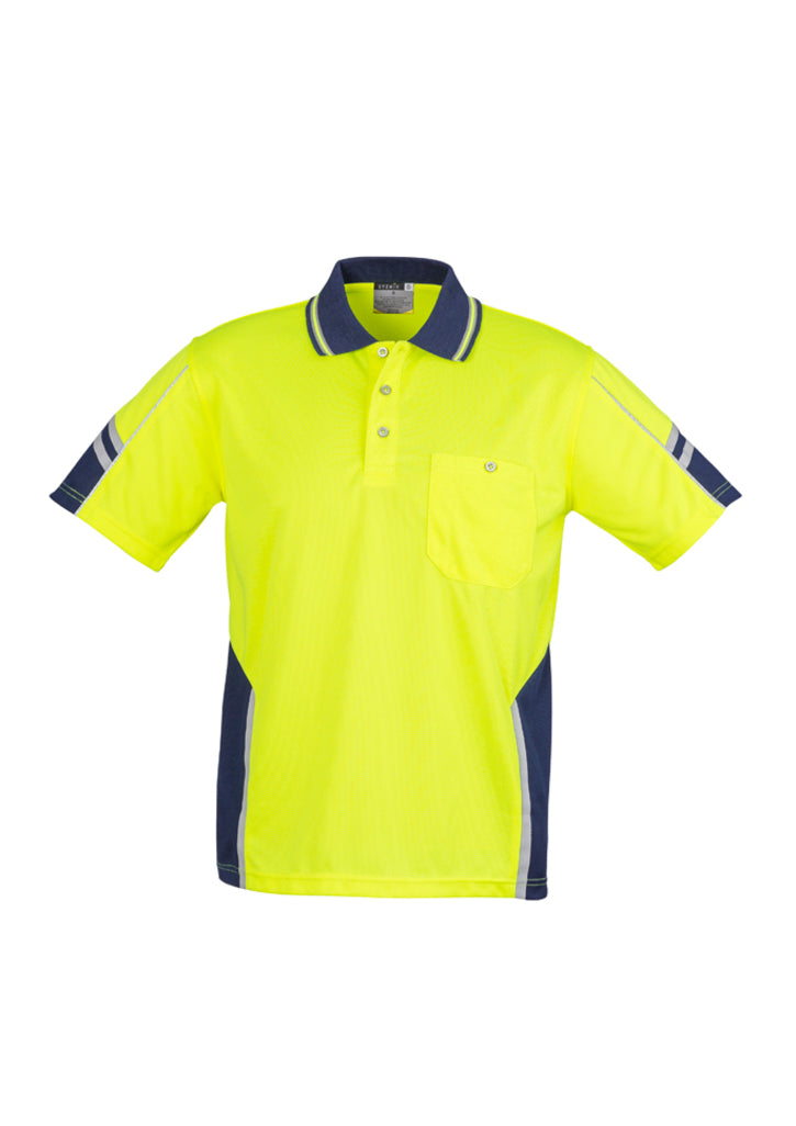 Syzmik Mens Hi Vis Squad S/S Polo ZH237