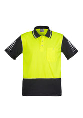 Syzmik Mens Hi Vis Zone Polo ZH236