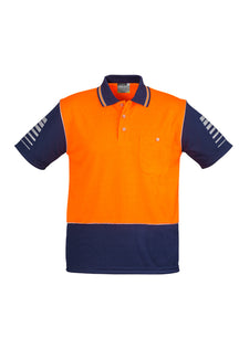 Syzmik Mens Hi Vis Zone Polo ZH236