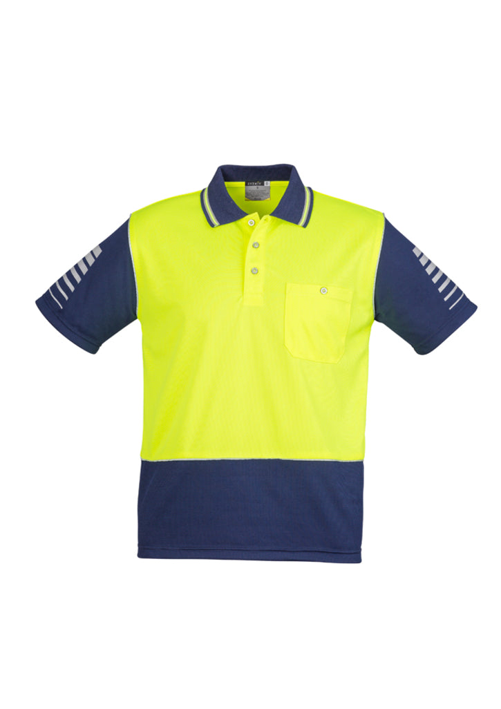 Syzmik Mens Hi Vis Zone Polo ZH236