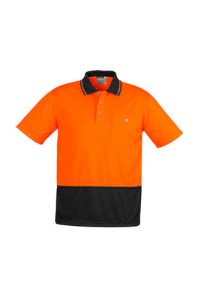 Syzmik Unisex Hi Vis Basic Spliced Polo - Short Sleeve ZH231