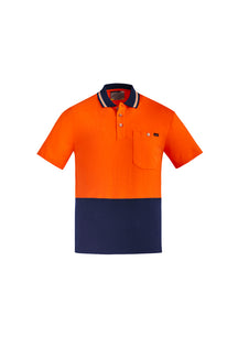 Syzmik Mens Hi Vis Cotton S/S Polo ZH435