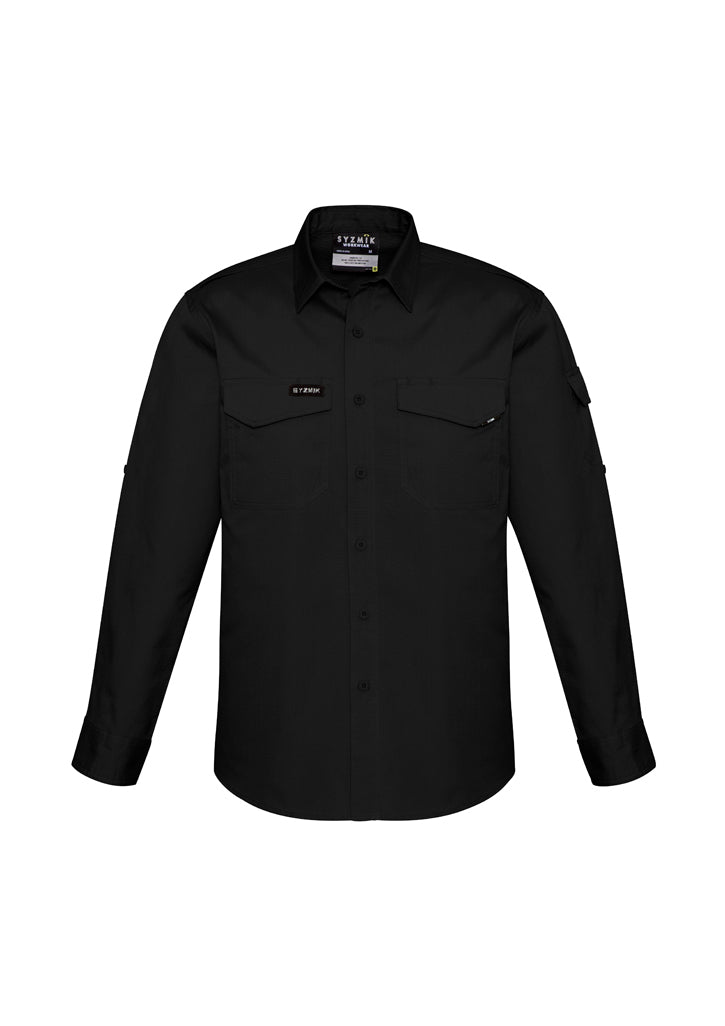 Syzmik Mens Rugged Cooling Mens L/S Shirt ZW400