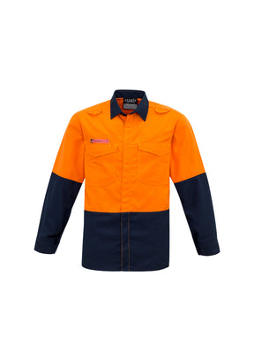 Syzmik Mens Hi Vis Spliced Shirt ZW138