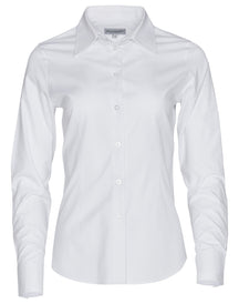 Benchmark M8040L Women's CVC Oxford Long Sleeve Shirt