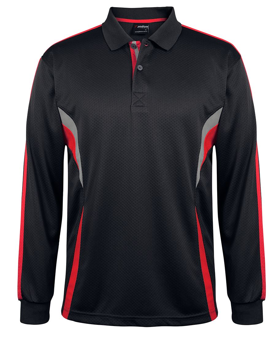 JBS PODIUM L/S COOL POLO 7CLP